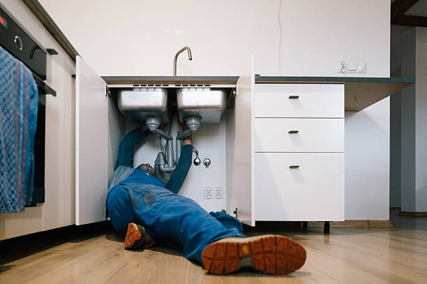 Professional Leak Detection technician working in Augusta, WI
